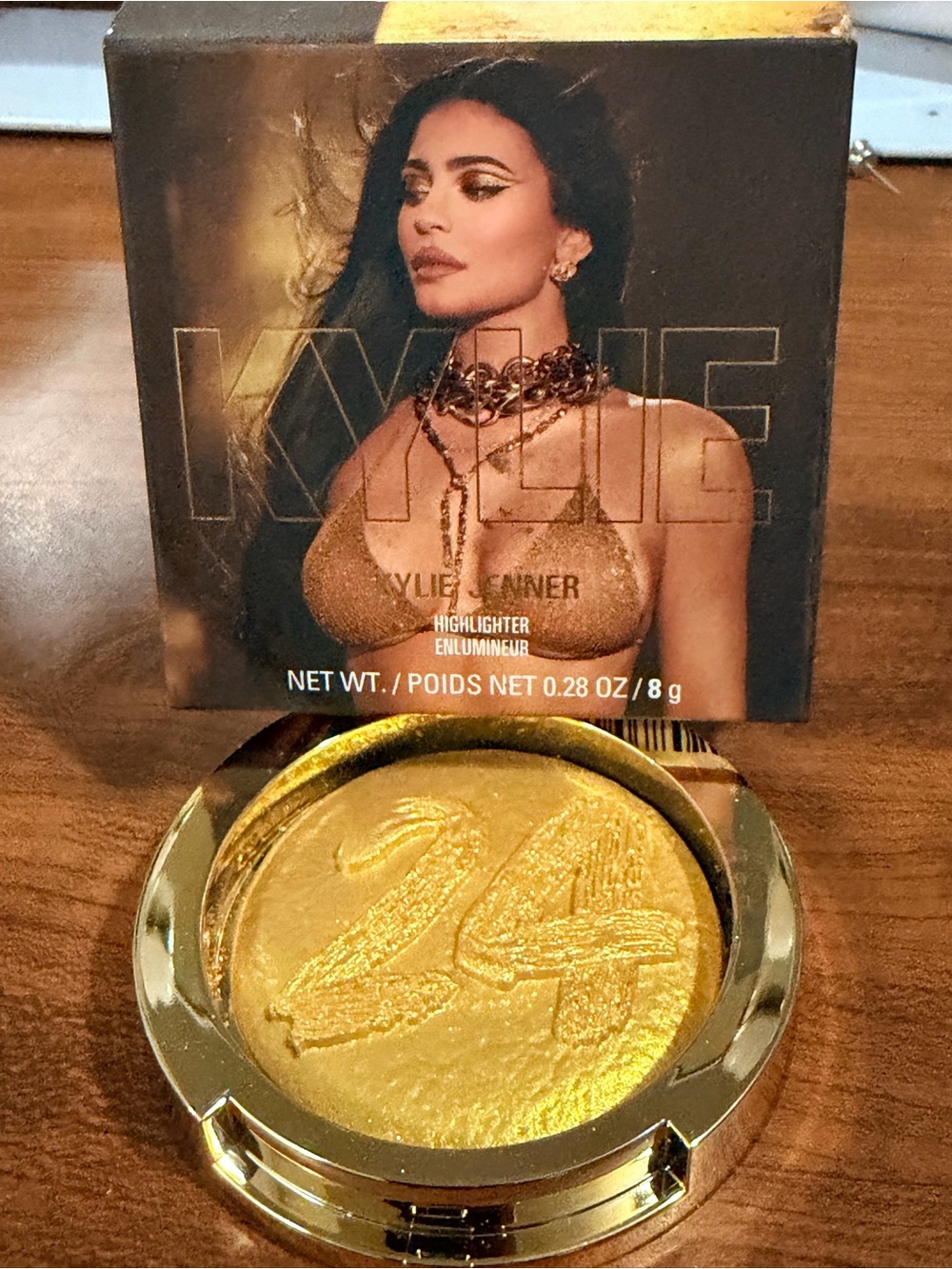 Kylie Cosmetics 24 Gold Highlighter - Shimmering Gold Illuminator
